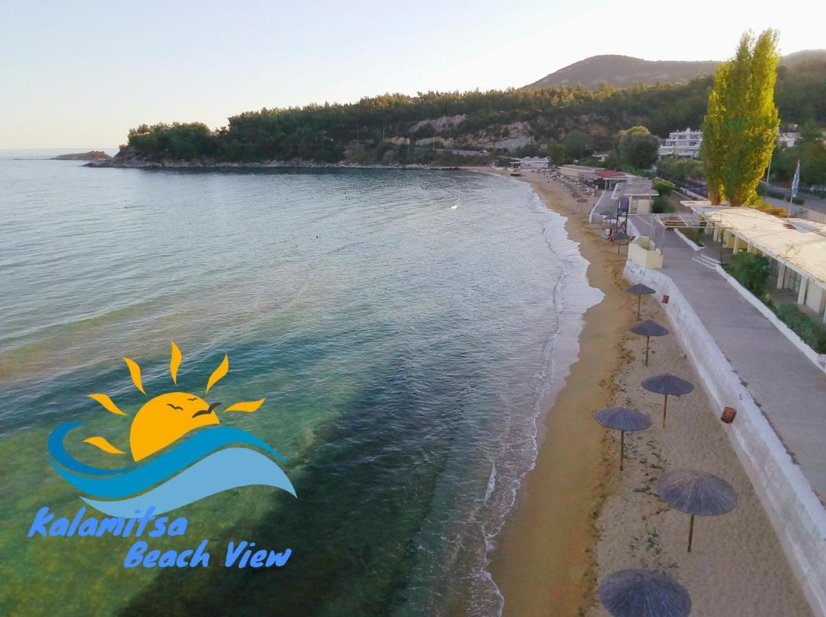 Kalamitsa Beach View カヴァラ エクステリア 写真