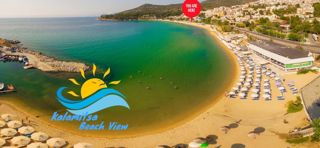 Kalamitsa Beach View カヴァラ エクステリア 写真